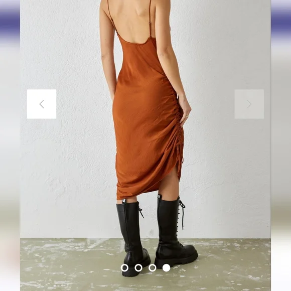 Free People Satin Slip Dress - Picture 5 of 11